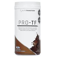Pro-TF® Chocolate ¡Una proteína única en el mercado! Esta fórmula exclusiva desarrollada por 4Life Research te aporta 21g de proteína por porción